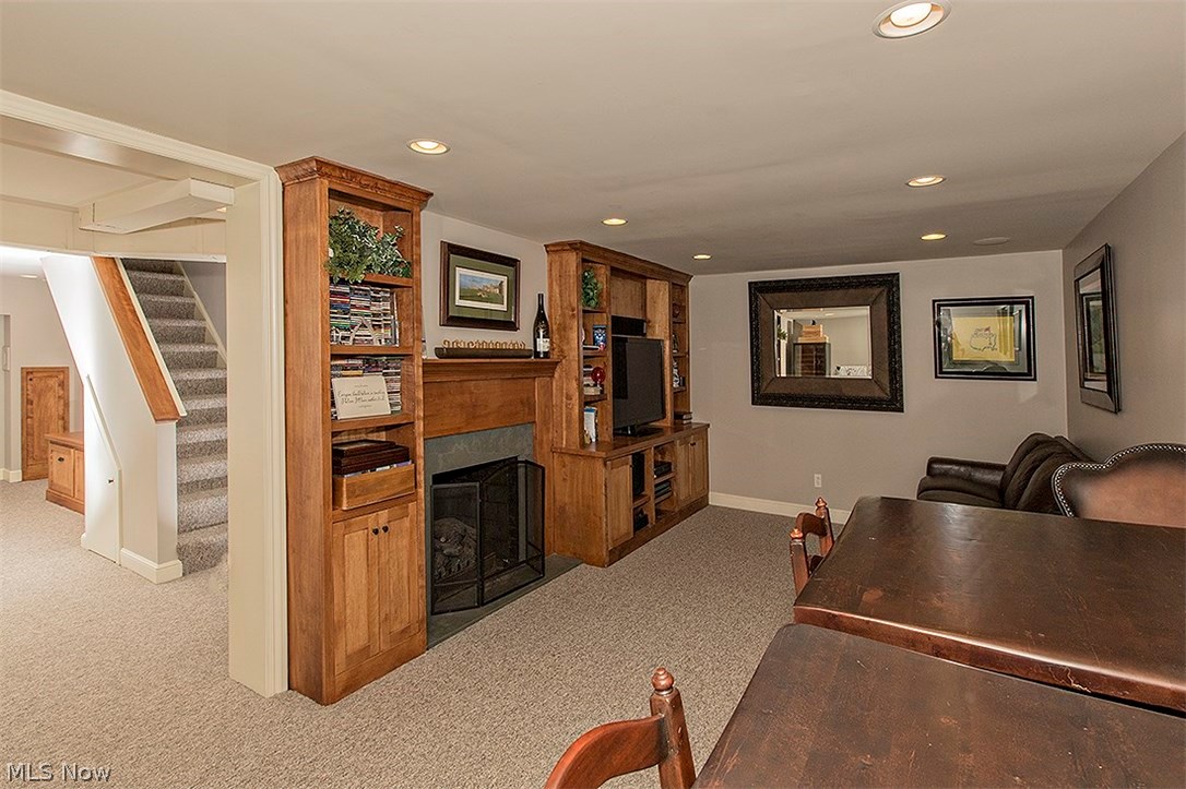 33325 Woodleigh Road Cleveland, OH 44124 - Photo 27 of 35 The lower level features a 2nd family room living space.