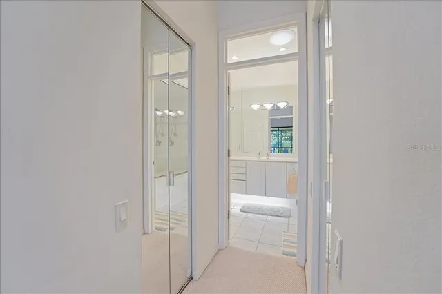 a picture of a bench in front of a door