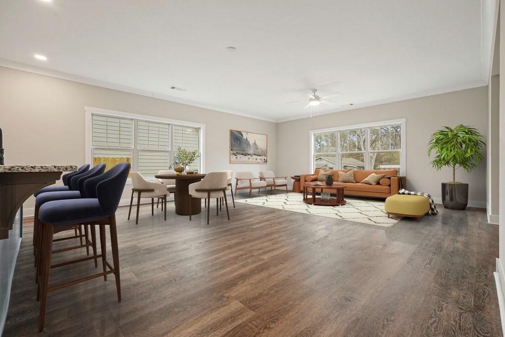 4749 Fowler Street Acworth, GA 30101 - Photo 57 of 60 a living room with furniture and a large window