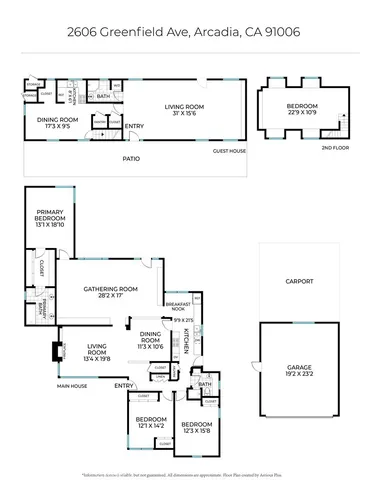 $2,100,000 | 2606 Greenfield Avenue, Arcadia, CA 91006