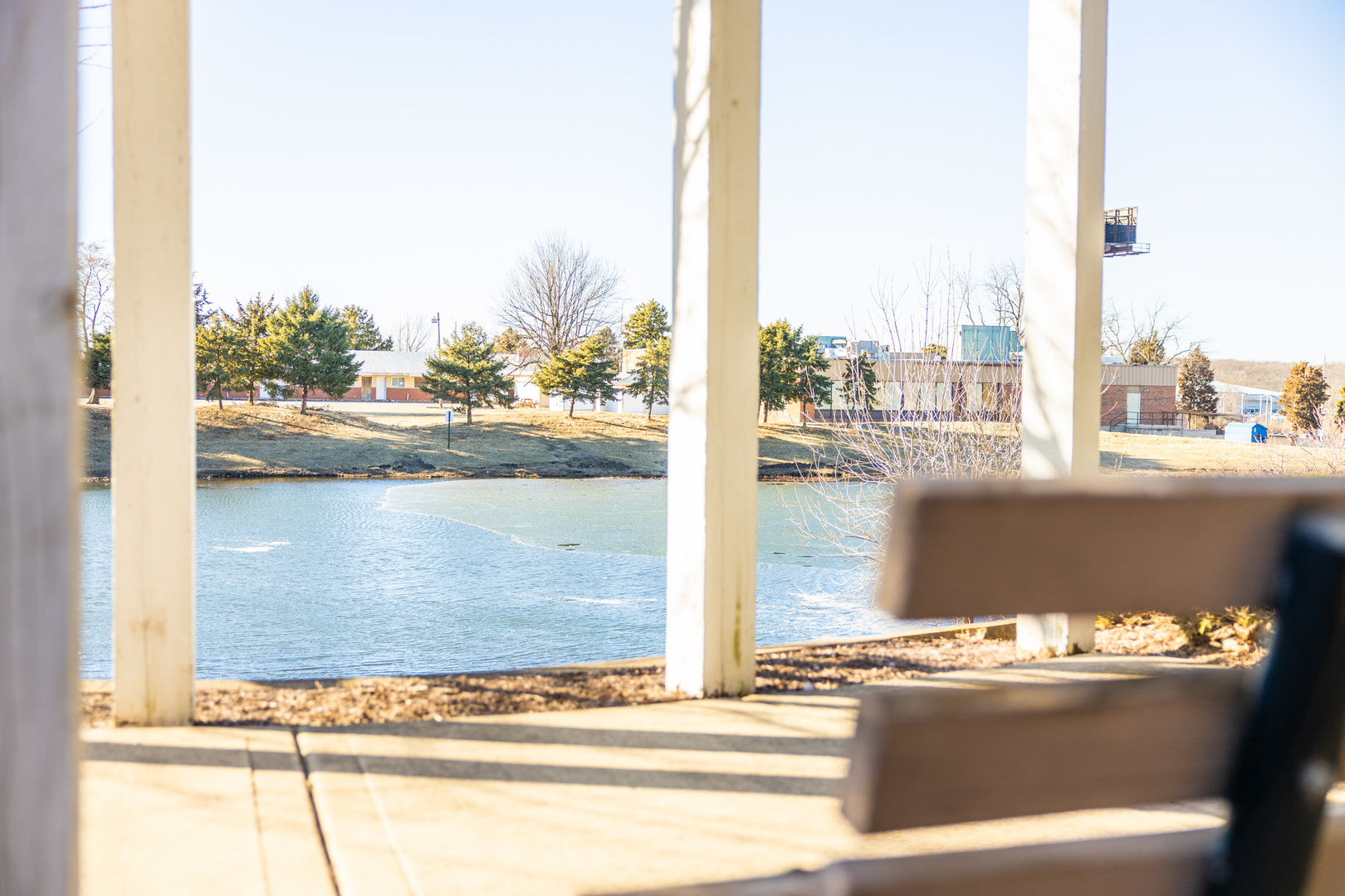 4313 Timber Ridge Court Joliet, IL 60431 - Photo 22 of 25 a view of a lake from a building