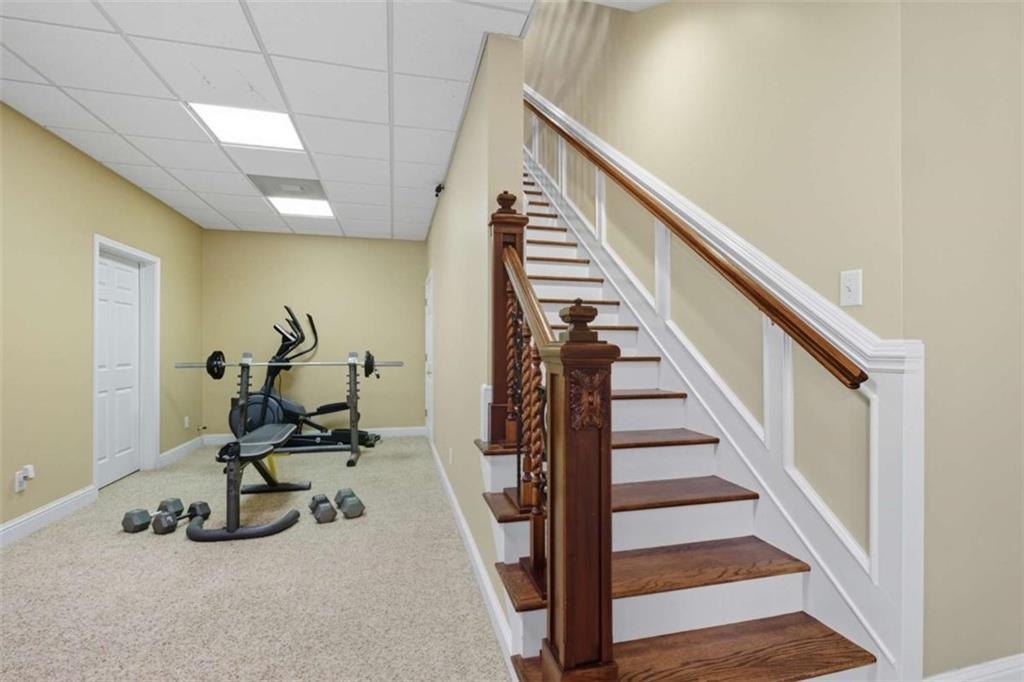 1091 Echota Road Clarkesville, GA 30523 - Photo 50 of 89 a view of a room with gym equipment