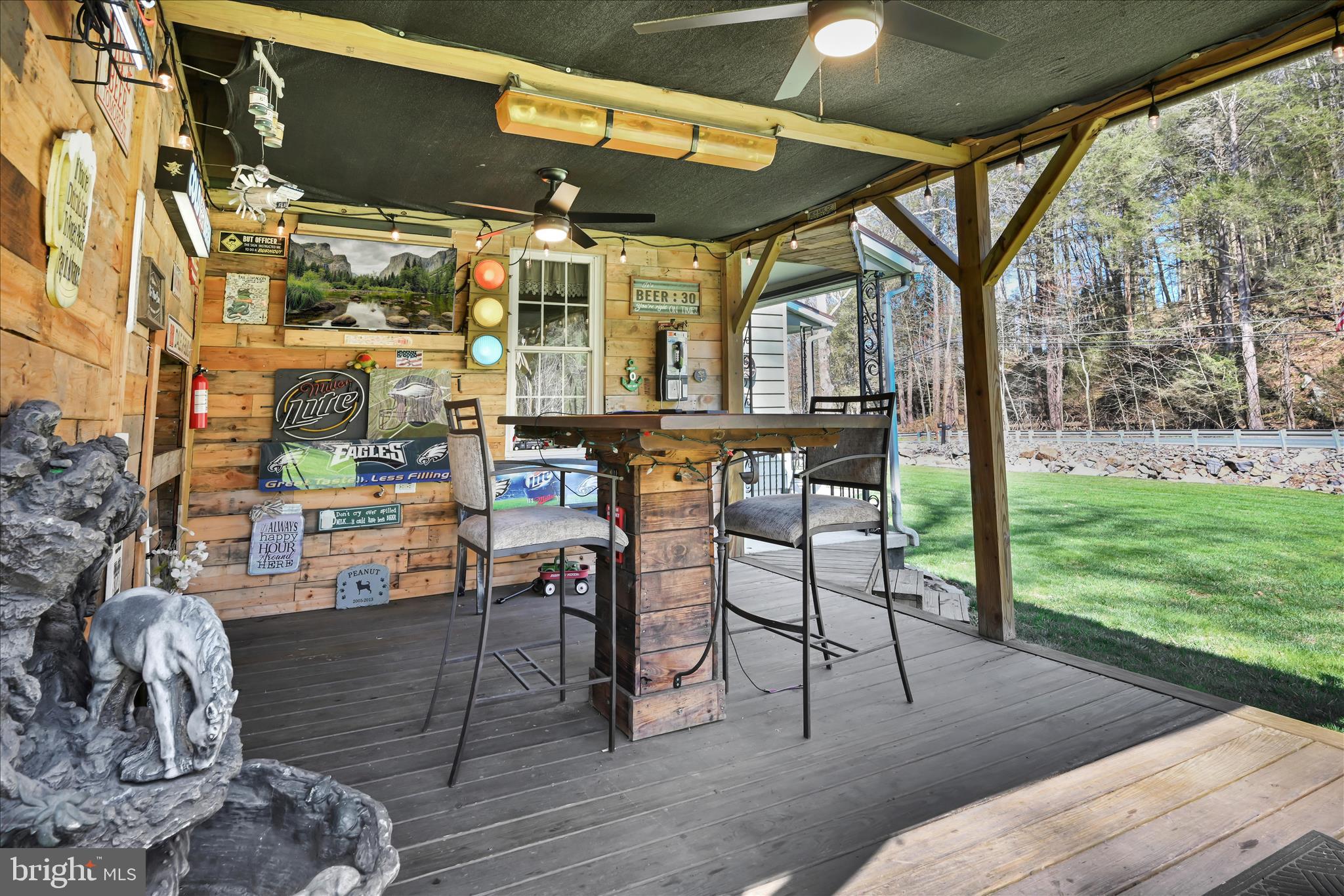 132 Geary Wolfe Road Pine Grove, PA 17963 - Photo 33 of 49 Back Patio