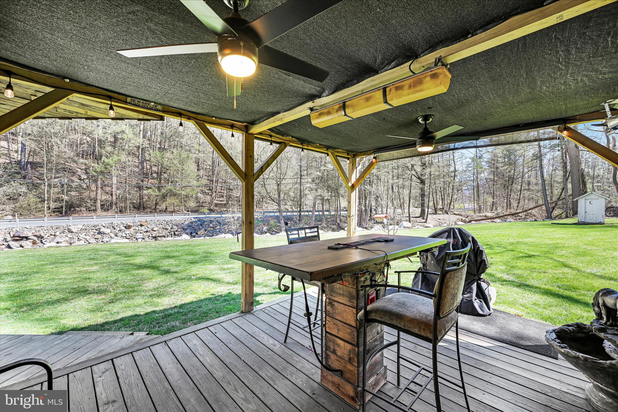 132 Geary Wolfe Road Pine Grove, PA 17963 - Photo 34 of 49 Back Patio