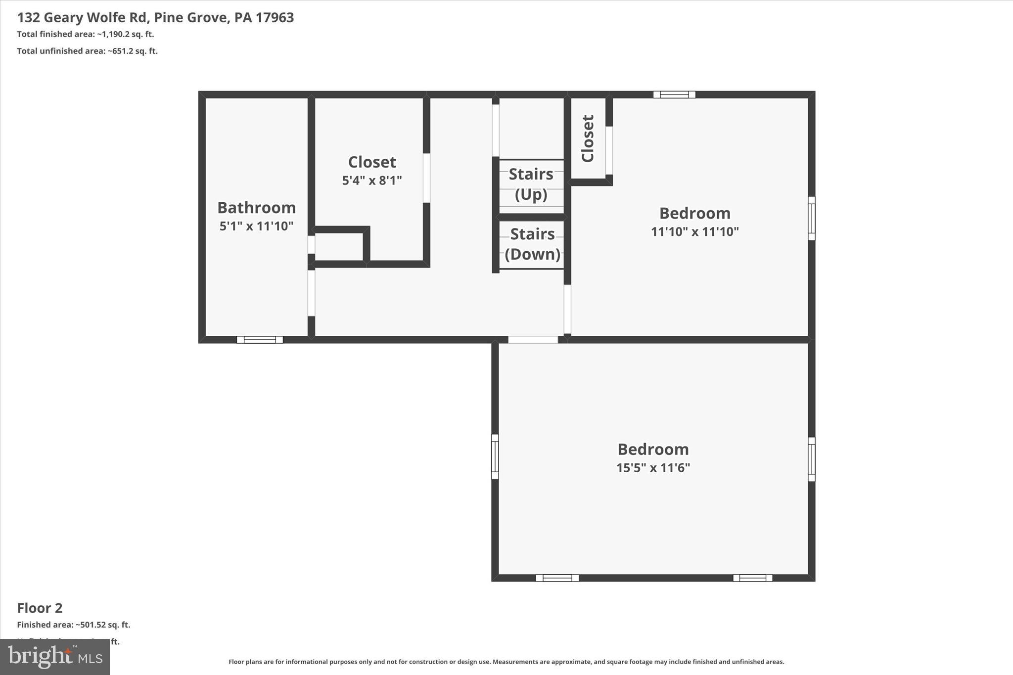 132 Geary Wolfe Road Pine Grove, PA 17963 - Photo 46 of 49 Floor-2