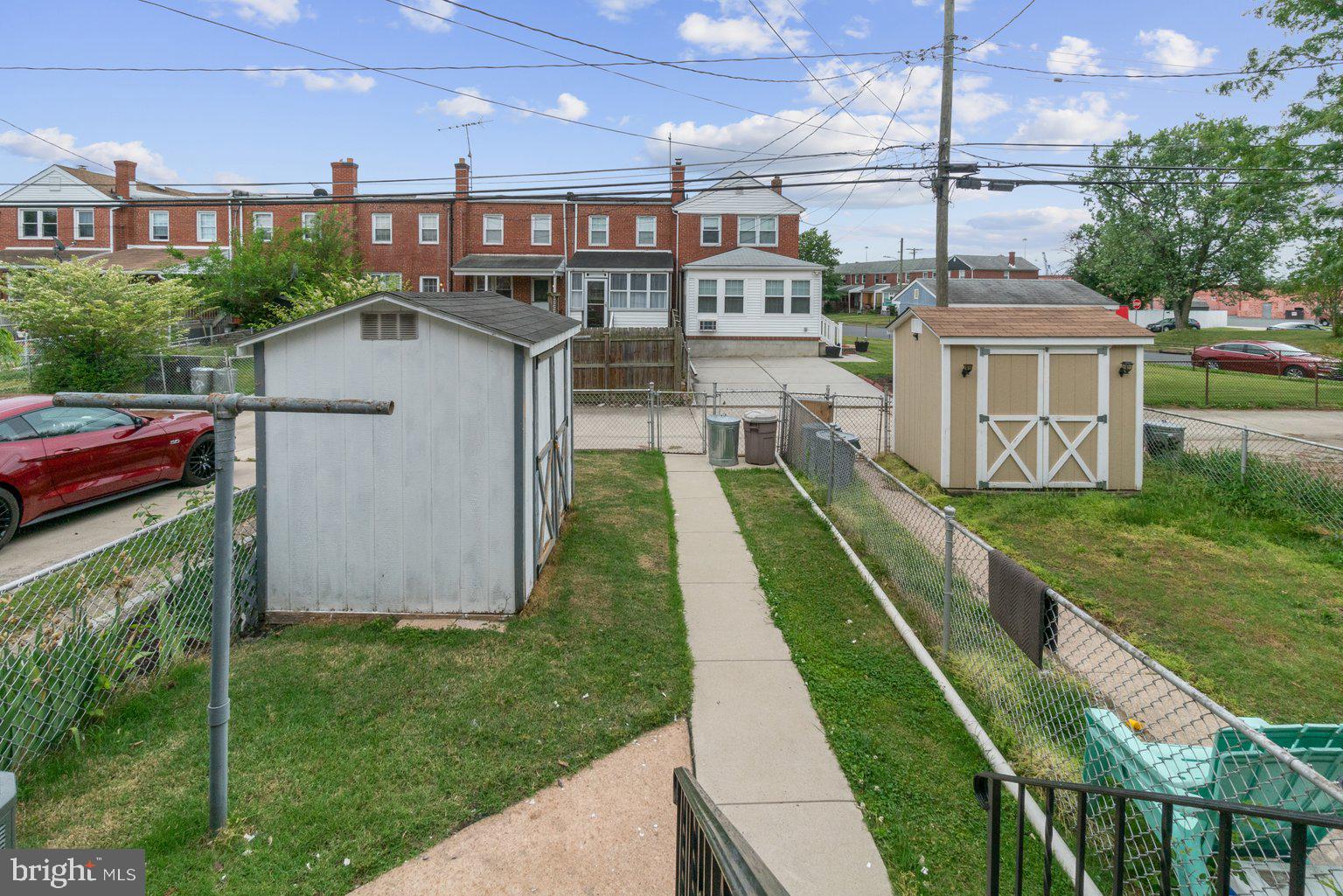 6905 Belclare Road Baltimore, MD 21222 - Photo 28 of 28 backyard/shed