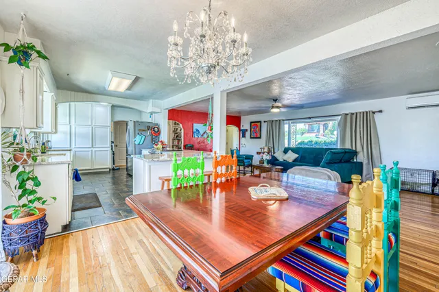 a bathroom with a sink and a shower curtain