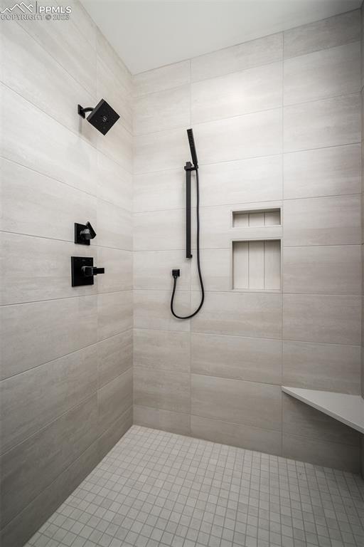 3397 Bark Tree Trail Colorado Springs, CO 80921 - Photo 41 of 50 a bathroom with a shower