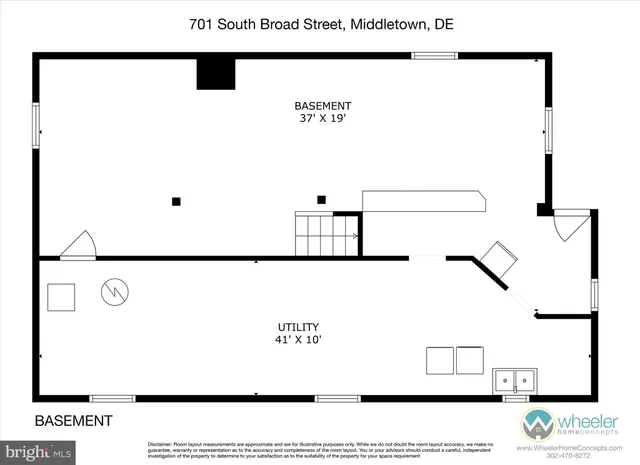 $399,000 | 701 South Broad Street, Middletown, DE 19709
