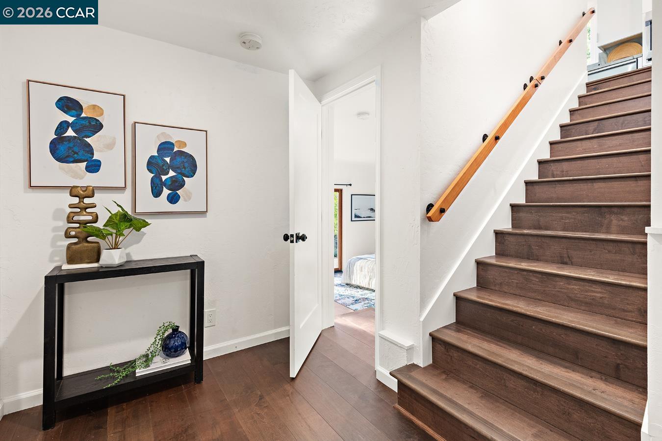 85 Ardmore Road Kensington, CA 94707 - Photo 17 of 45 a view of an entryway with wooden floor