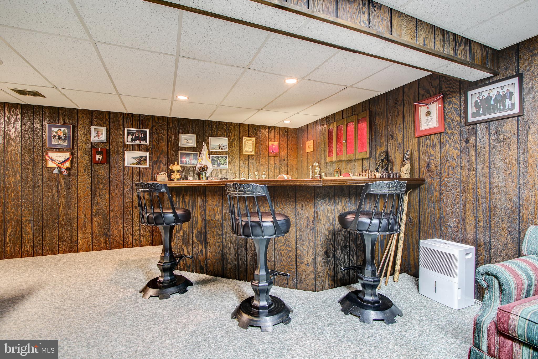 1708 Arbor View Road Silver Spring, MD 20902 - Photo 33 of 34 Bar area in the recreation room