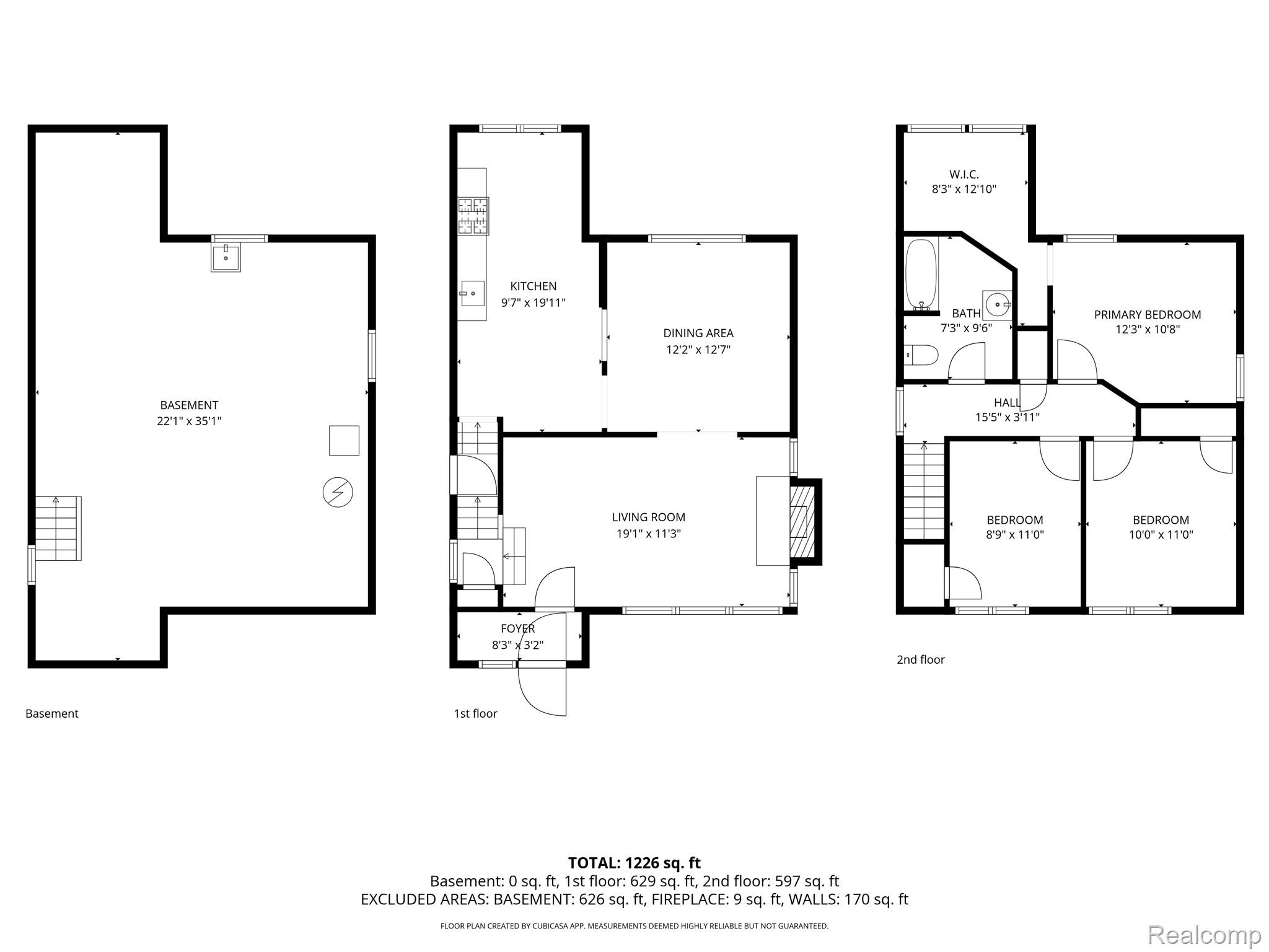 9175 Devonshire Road Detroit, MI 48224 - Photo 26 of 26 Floor plan