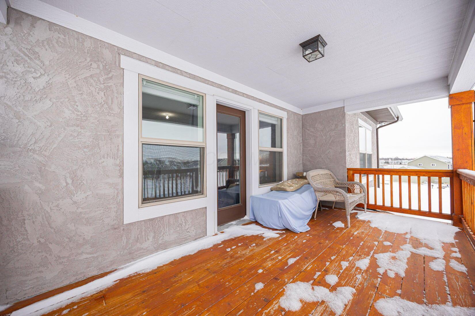 4908 South Section Line Road Delaware, OH 43015 - Photo 60 of 99 Upper level balcony off of flex/retreat room