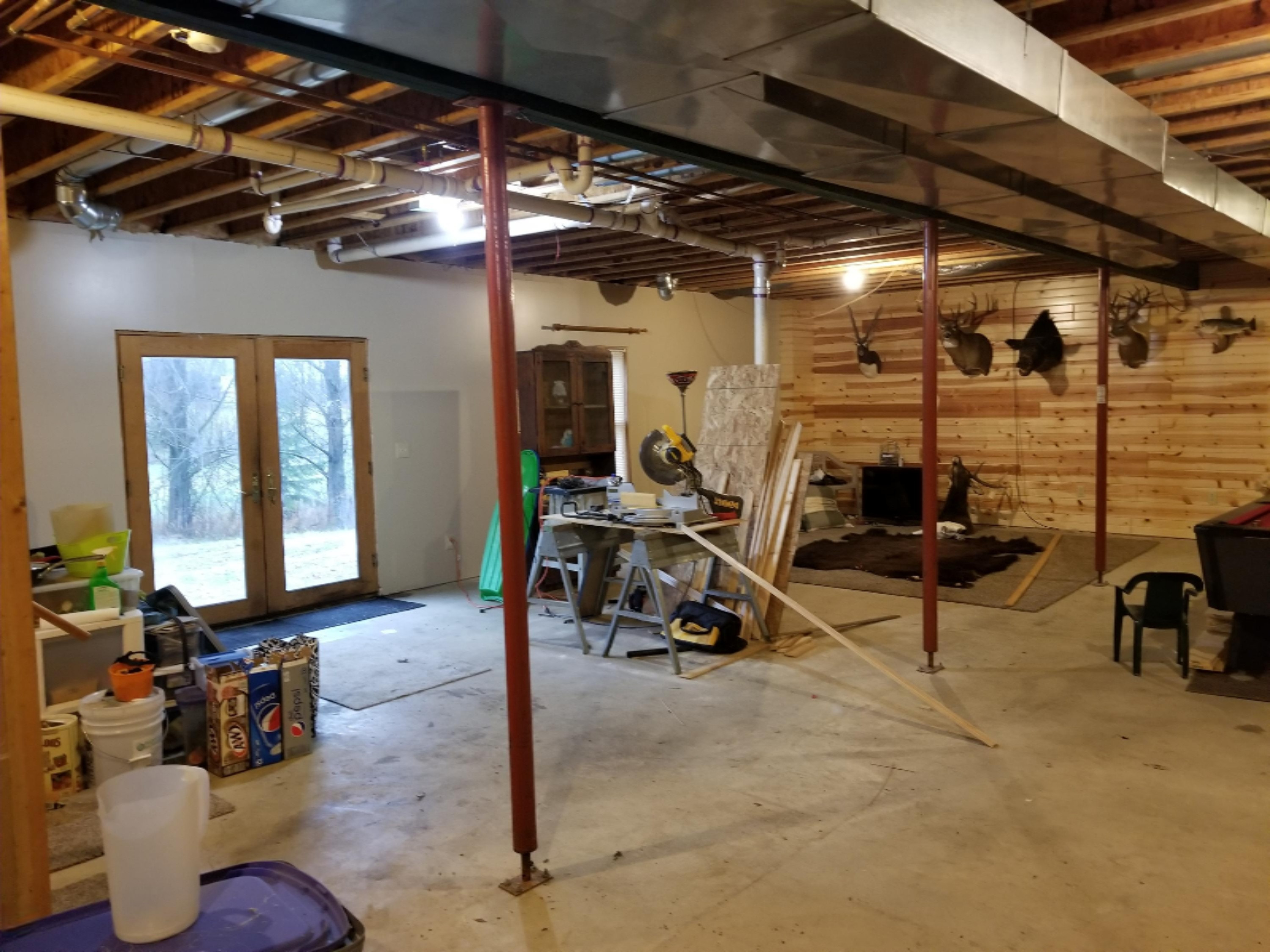 2470 Tripp Road Osseo, MI 49266 - Photo 22 of 23 Walk out basement