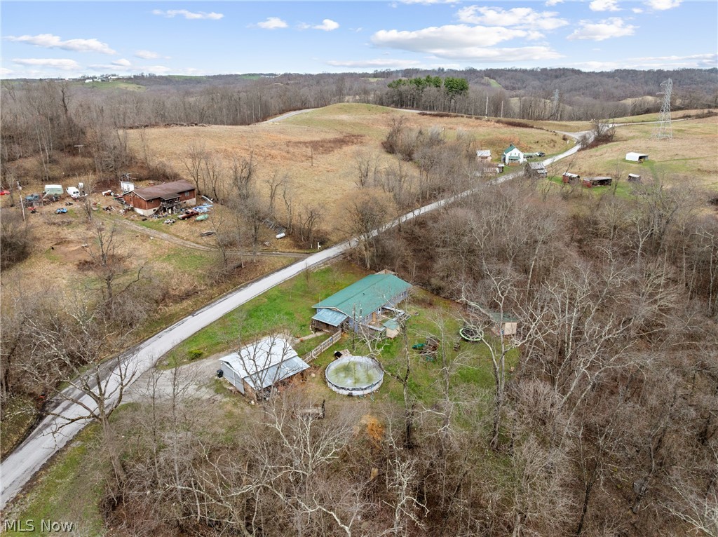 38340 Lees Run Road Cadiz, OH 43907 - Photo 21 of 31 Aerial view of sparsely populated area
