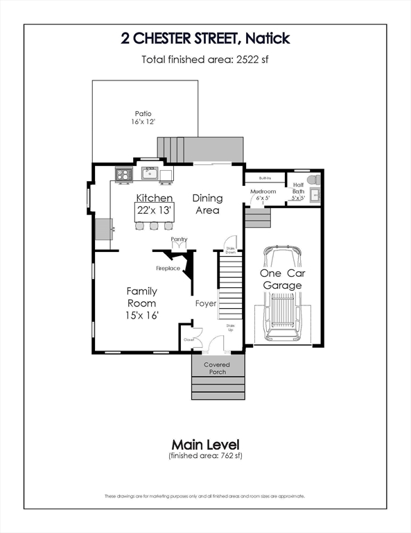 2 Chester Street, Unit 2 Natick, MA 01760 - Photo 4 of 6 Gallery Image 4