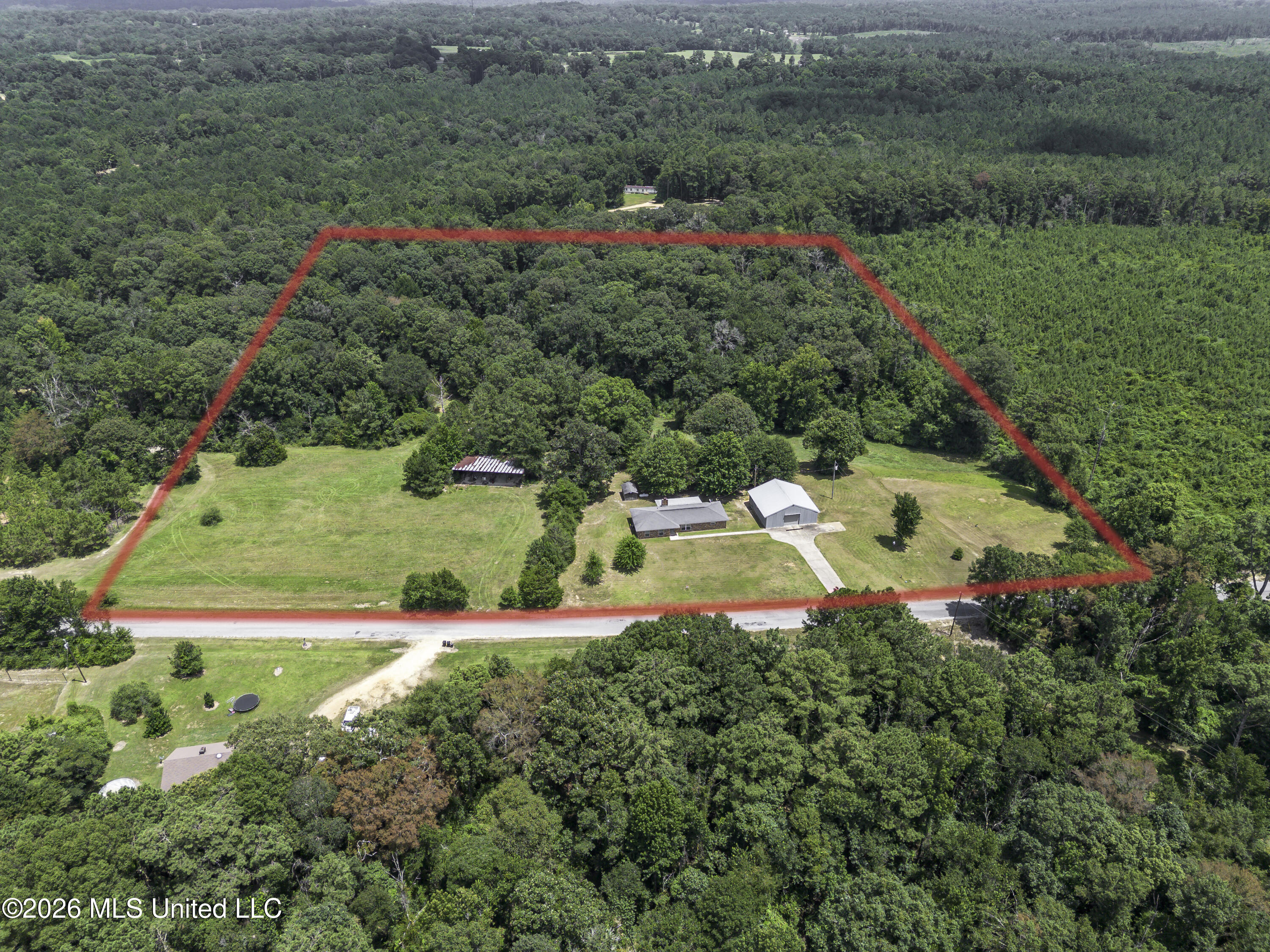 554 Wilson- Welch Road Mendenhall, MS 39114 - Photo 4 of 131 554 Wilson Welch Rd drone-0782b