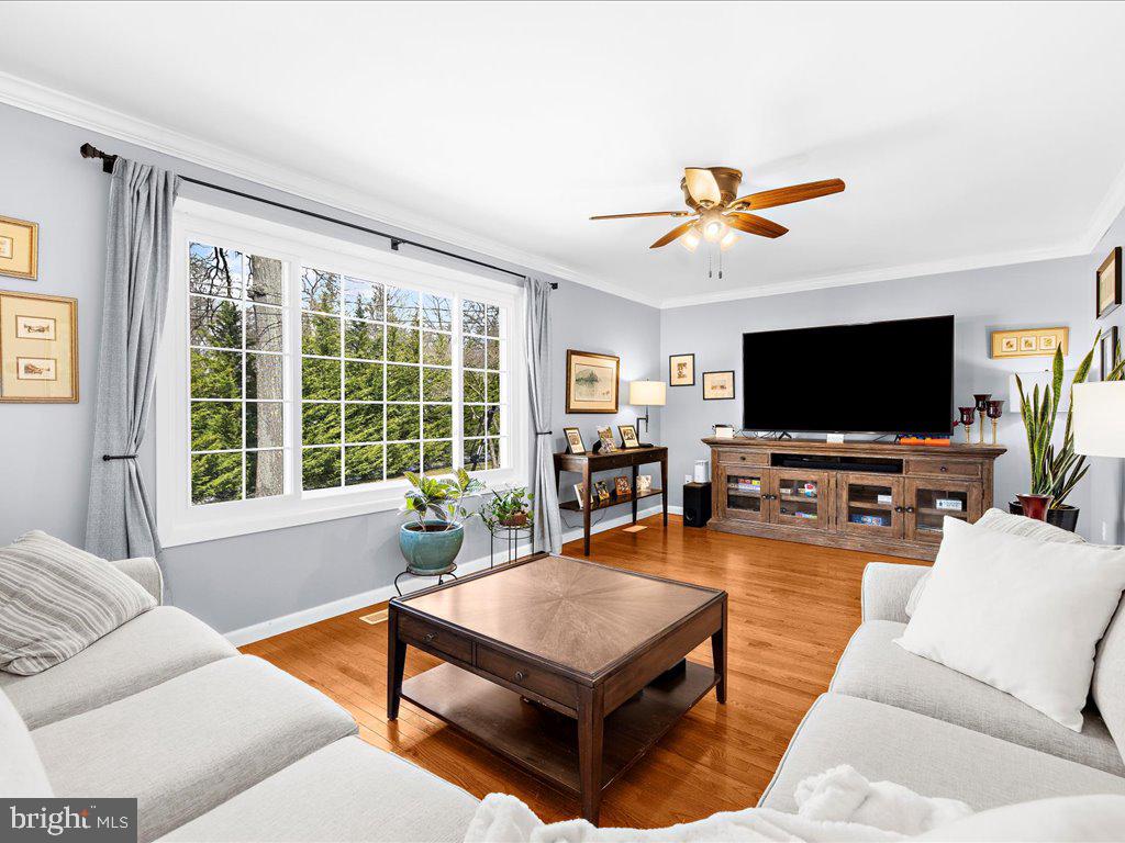 8195 Old Mill Road Pasadena, MD 21122 - Photo 2 of 51 Living Room with hardwood floors