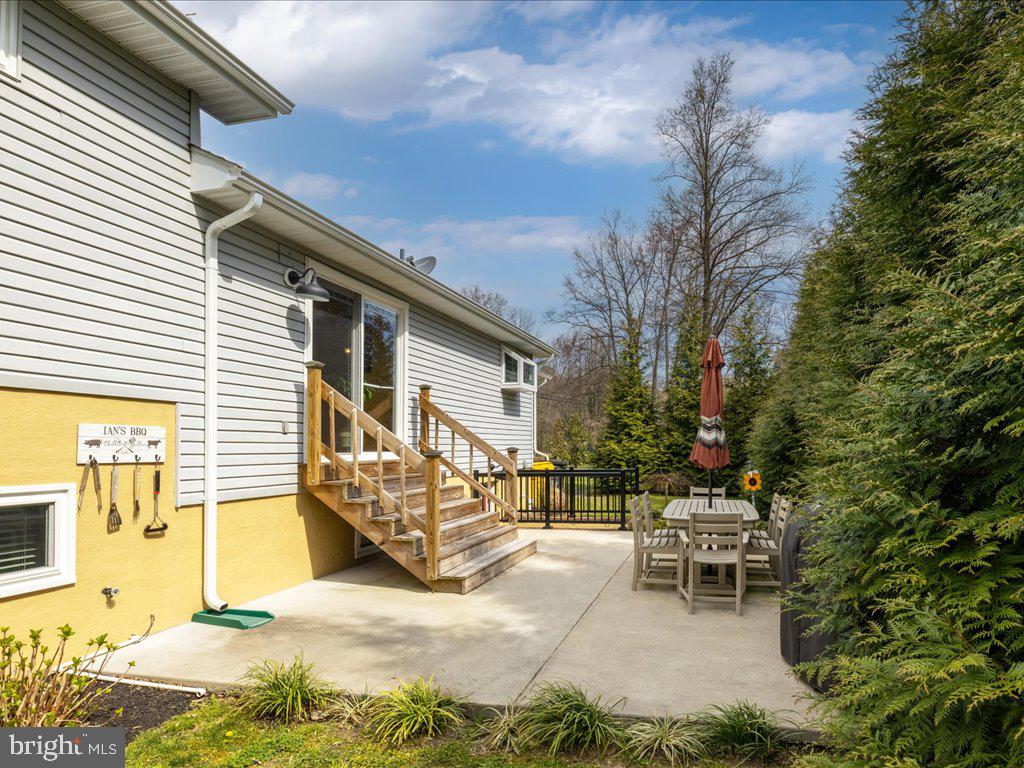 8195 Old Mill Road Pasadena, MD 21122 - Photo 46 of 51 Large patio for entertaining