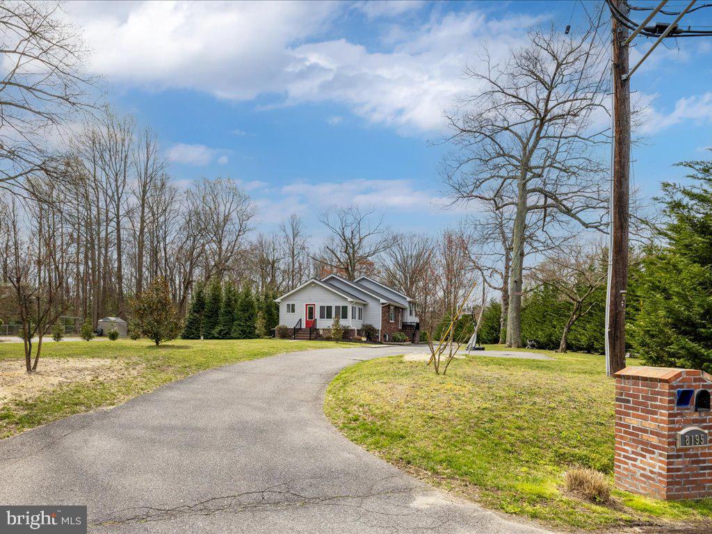 8195 Old Mill Road Pasadena, MD 21122 - Photo 50 of 51 Long Driveway to Home