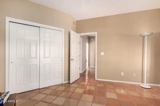 a view of a terrace with furniture
