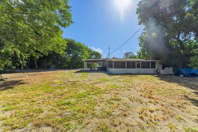 a swimming pool with an outdoor space