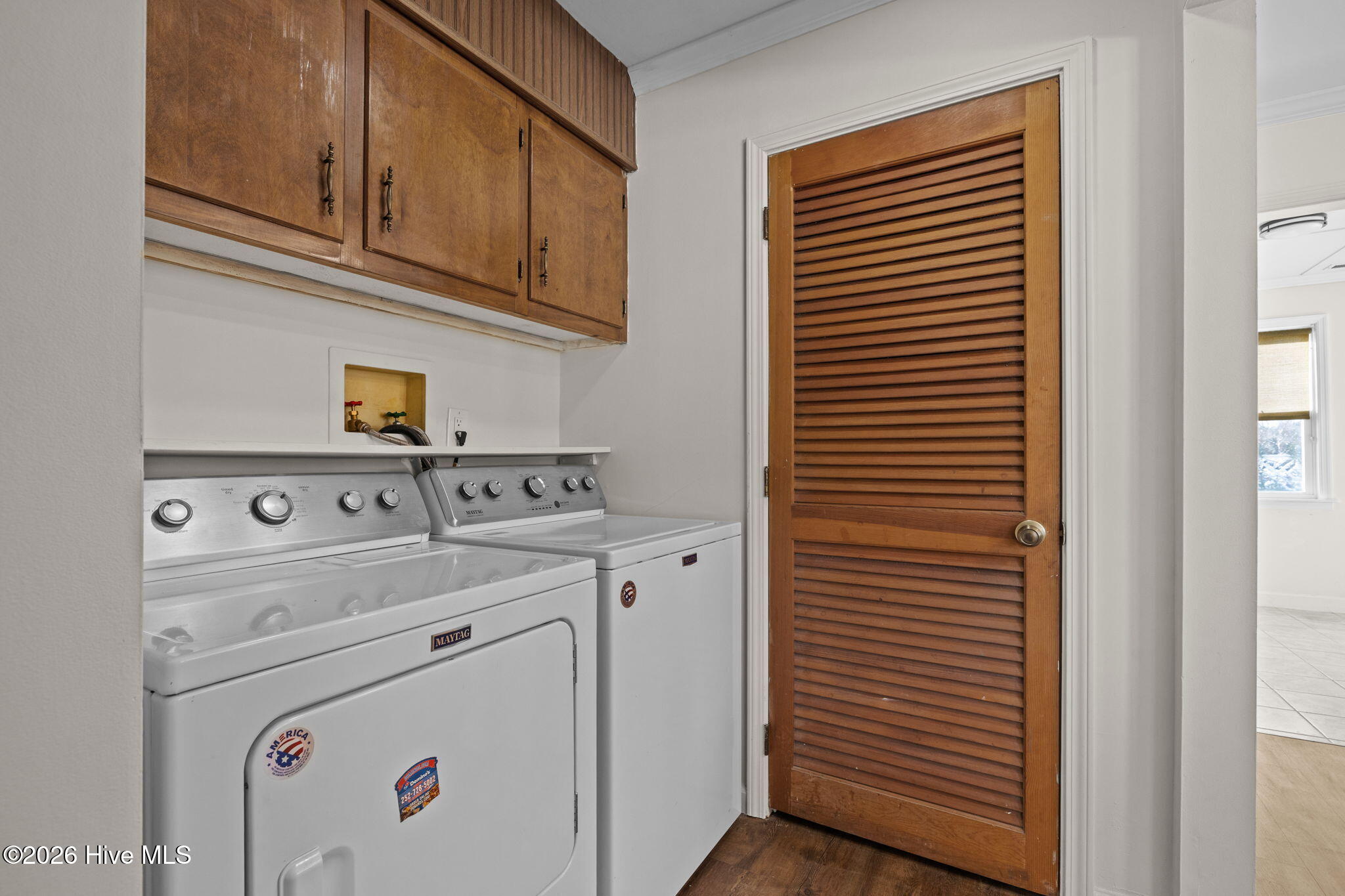 115 Olga Road Beaufort, NC 28516 - Photo 27 of 45 Laundry and utility closet for water heater