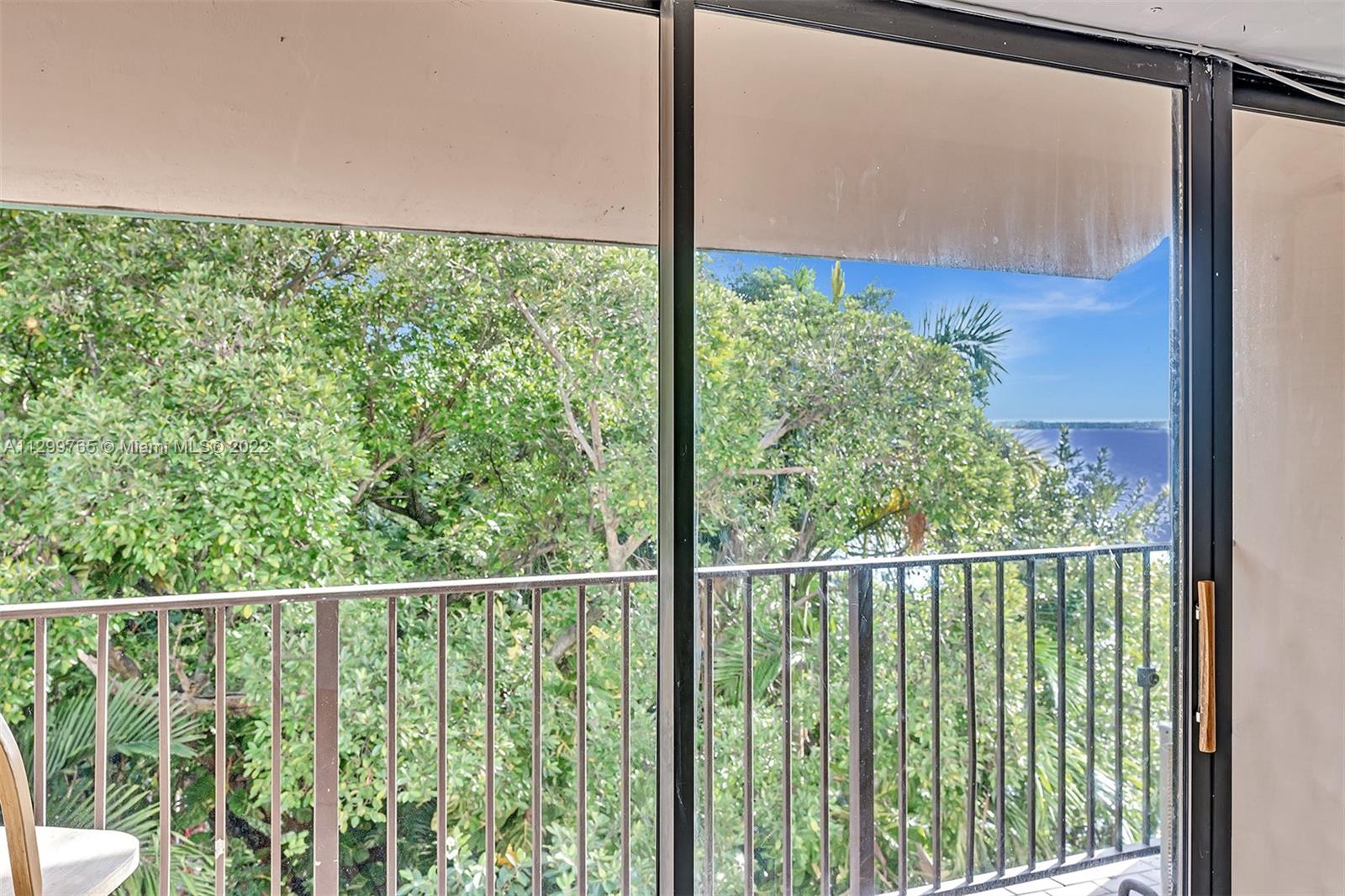2201 Brickell Avenue, Unit 89 Miami, FL 33129 - Photo 19 of 56 a view of a fence from a window