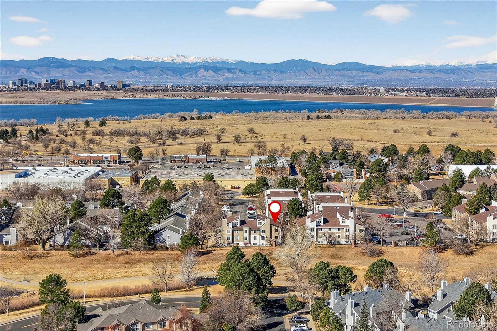 4066 South Atchison Way, Unit 101 Aurora, CO 80014 - Photo 34 of 36 a view of lake and mountain
