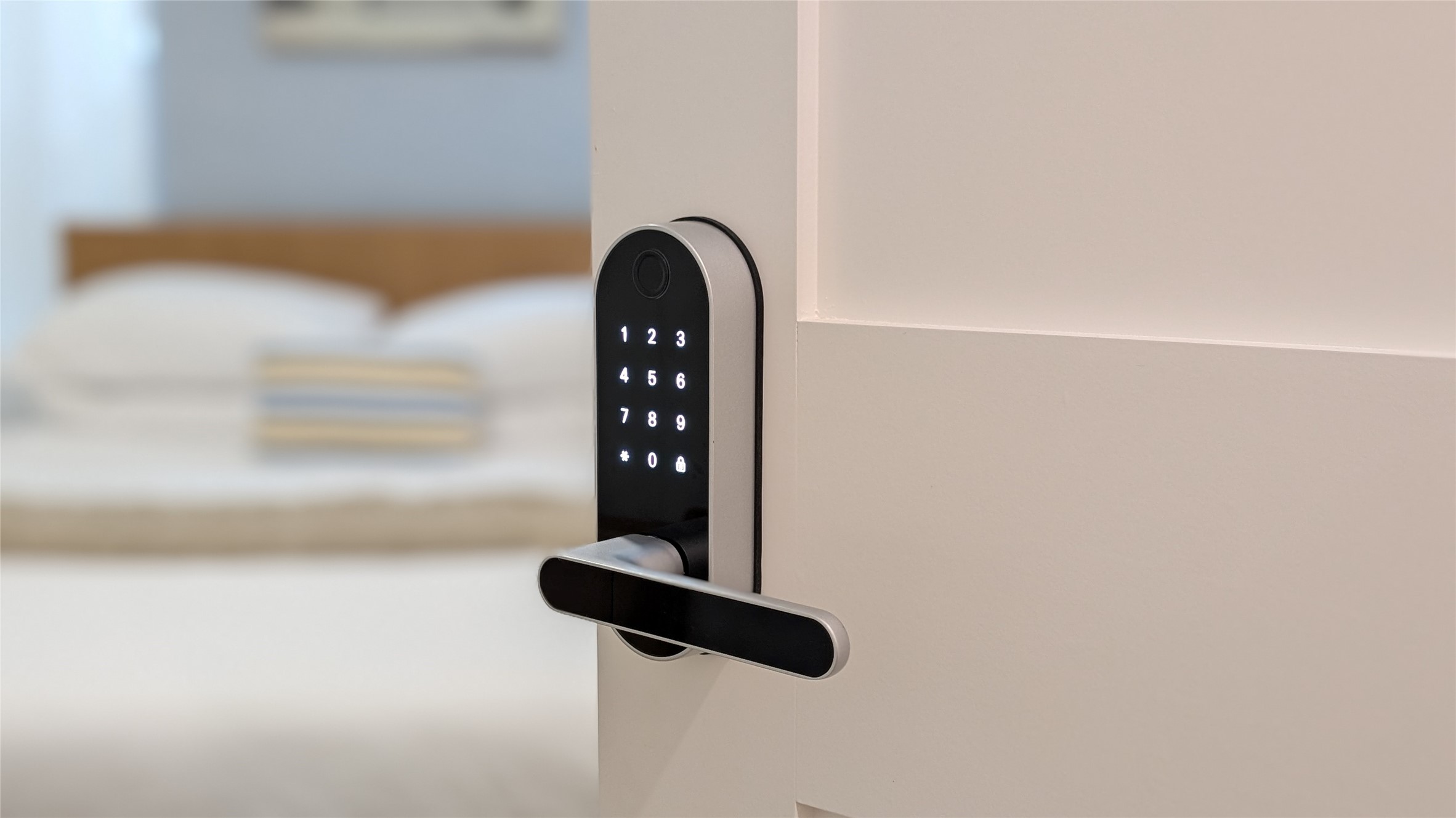 3454 Simmons Street, Unit B 2 Houston, TX 77004 - Photo 12 of 13 Door lock Keypad