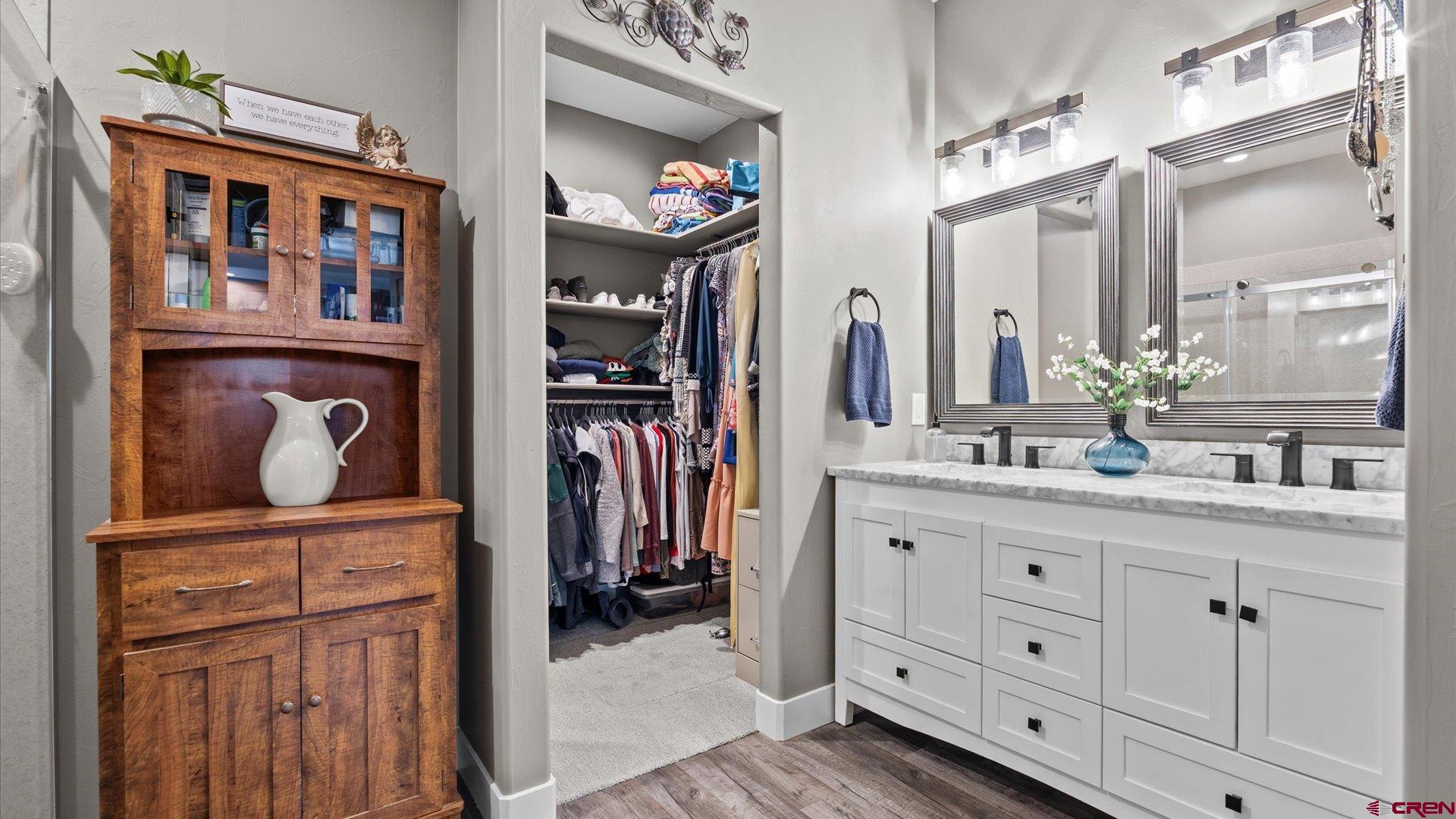 67190 Sunnyside Road Montrose, CO 81401 - Photo 26 of 41 a bathroom with a sink a vanity and a mirror