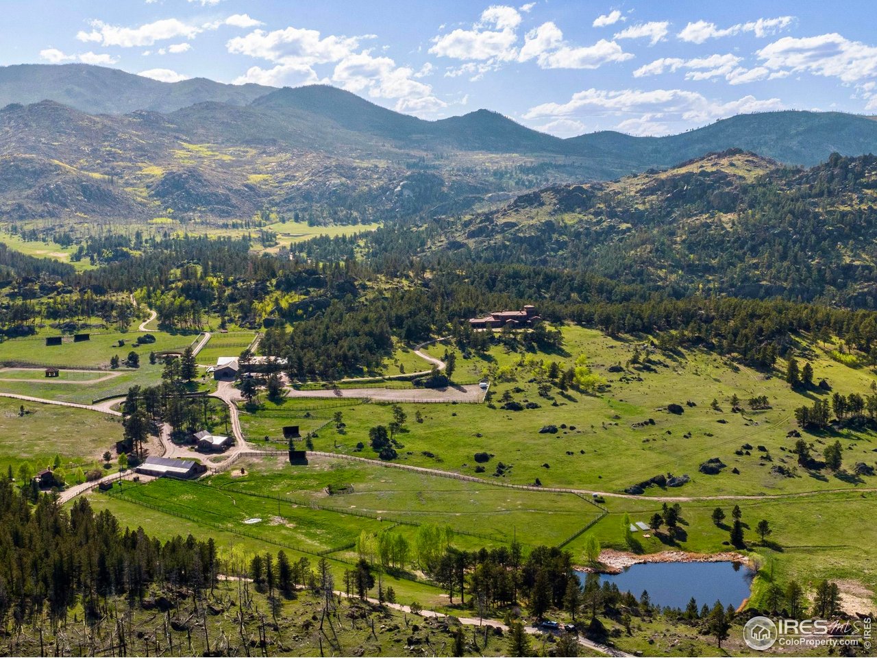 9200 Old Flowers Road Bellvue, CO 80512 - Photo 3 of 50 a view of a city