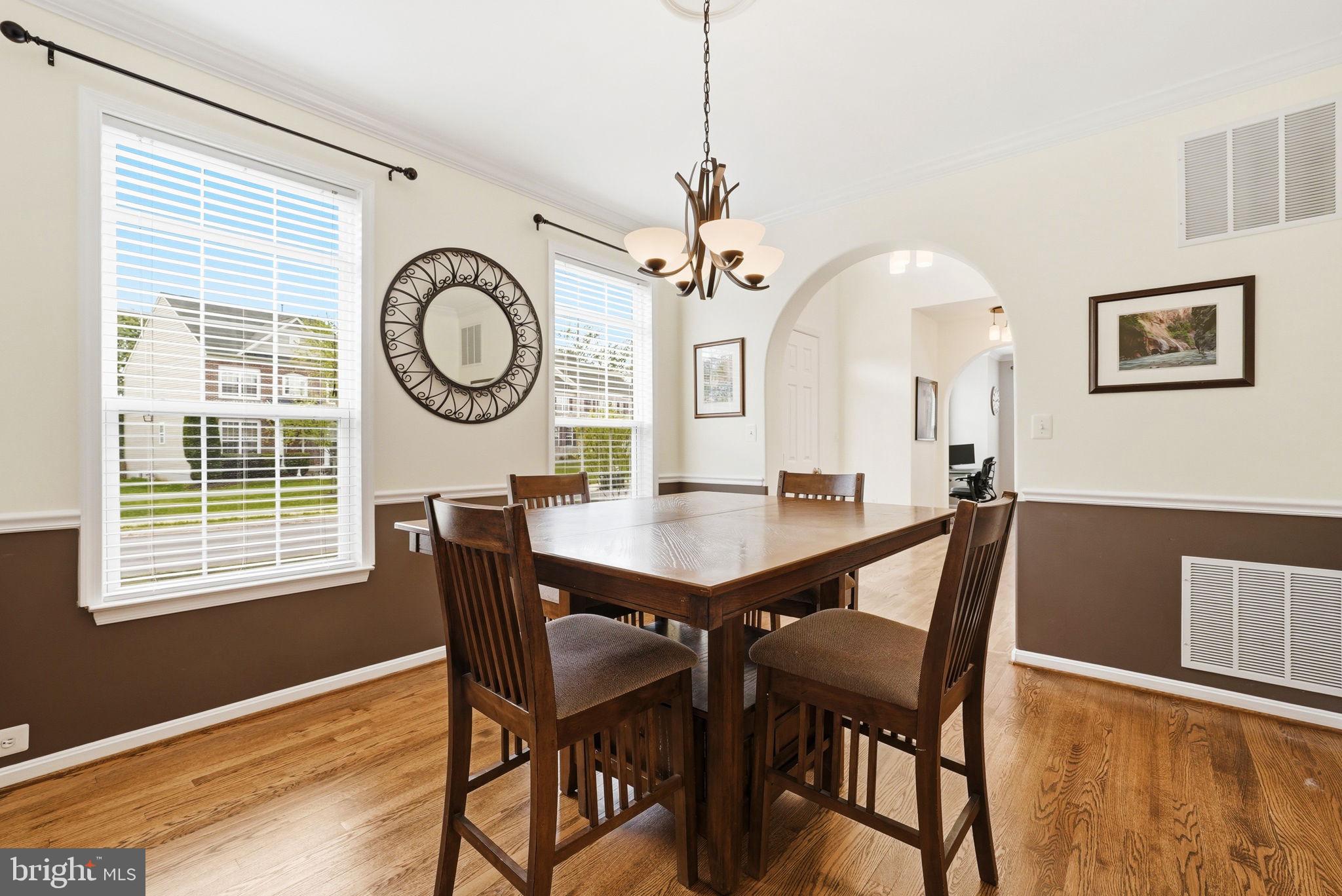 8315 Shimmering Rock Road Gainesville, VA 20155 - Photo 22 of 55 Dining Room - Custom Archways