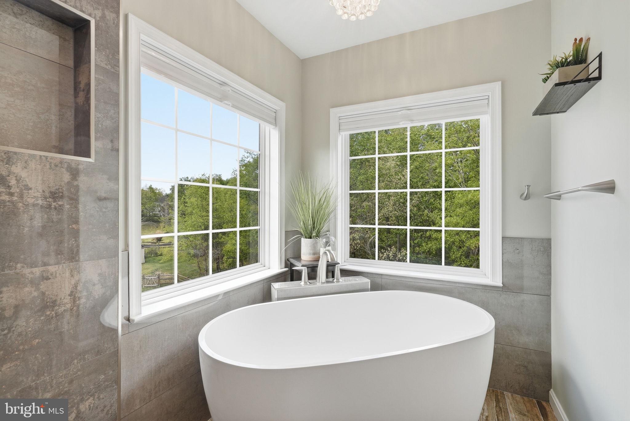 8315 Shimmering Rock Road Gainesville, VA 20155 - Photo 27 of 55 Primary Bathroom - Soaking Tub