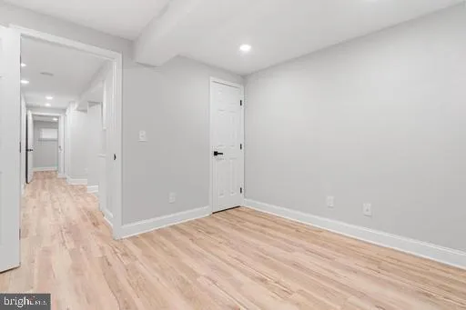 wooden floor in an empty room