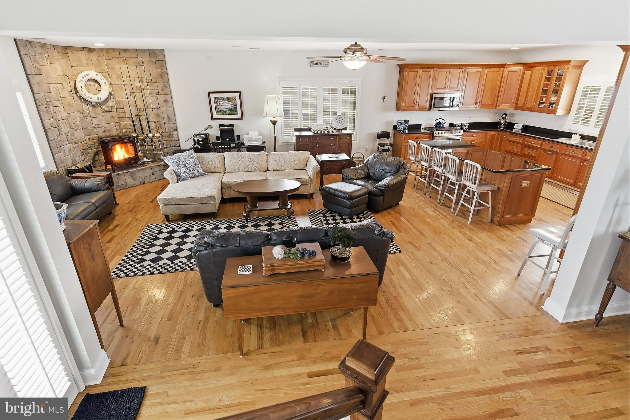 33 Sands Point Road Waretown, NJ 08758 - Photo 20 of 79 Spacious living area with warm ambiance.
