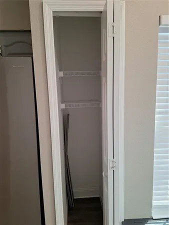 a view of closet