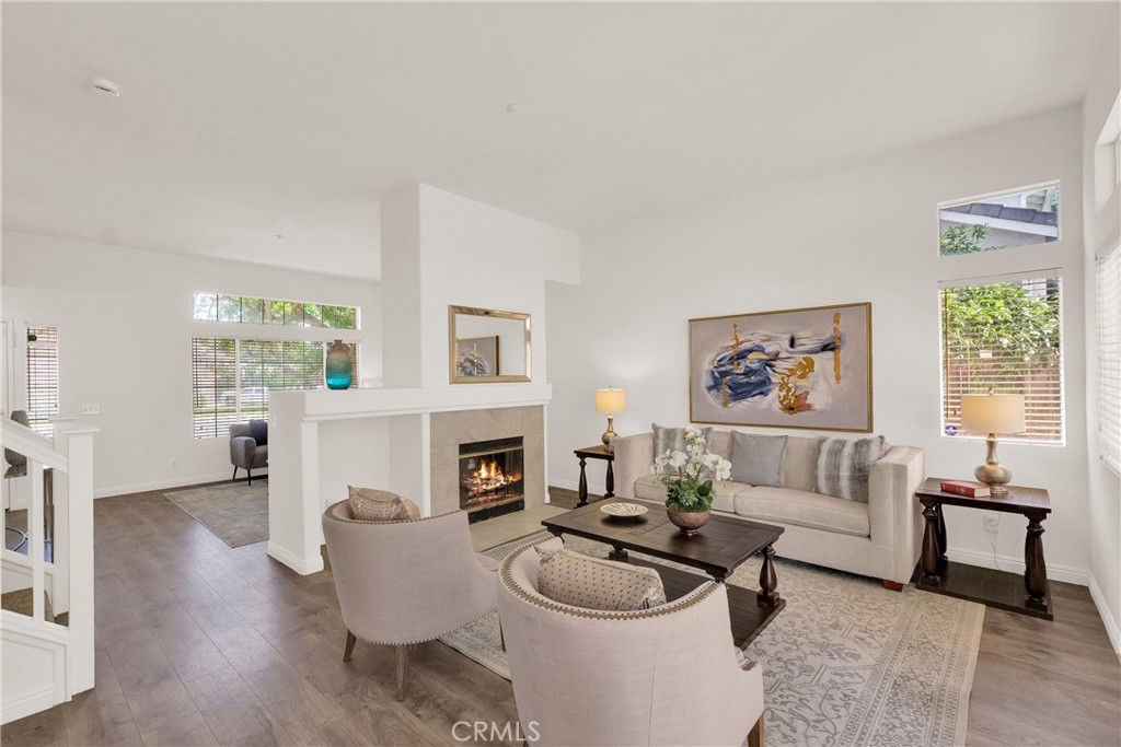 5895 Applecross Drive Riverside, CA 92507 - Photo 10 of 35 a living room with furniture and a fireplace