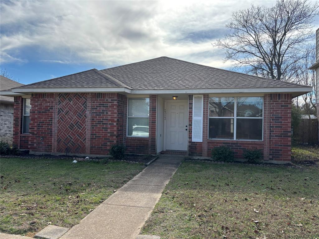 2313 Foot Hill Road McKinney, TX 75072 - Photo 1 of 13 a front view of a house with garden