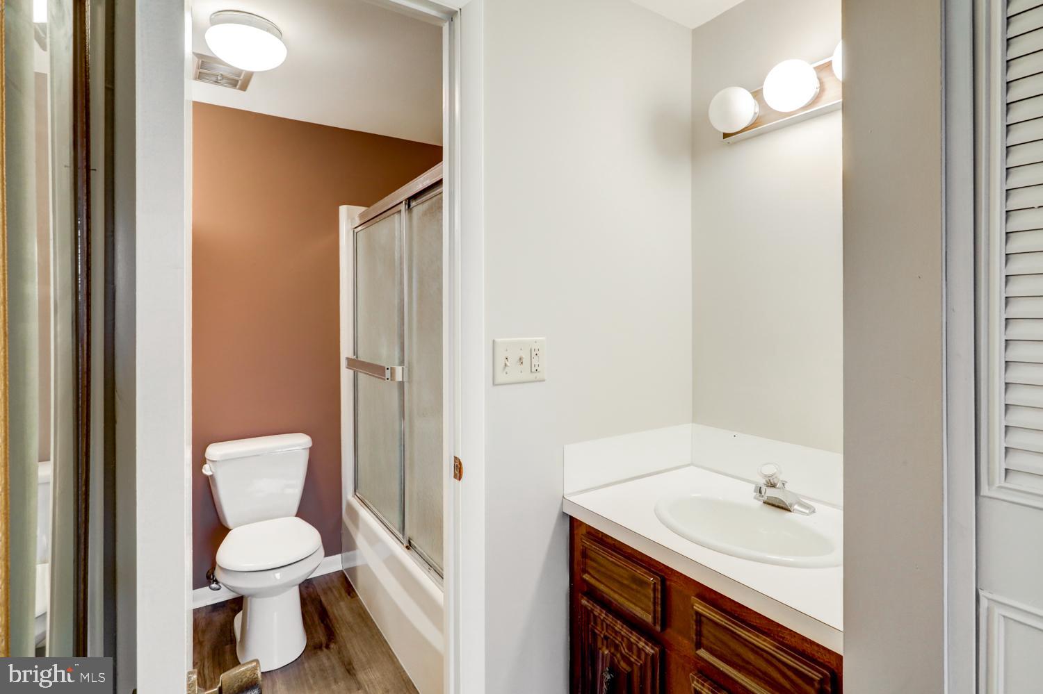 813 Fremont Street Lancaster, PA 17603 - Photo 24 of 33 a bathroom with a granite countertop sink toilet and shower