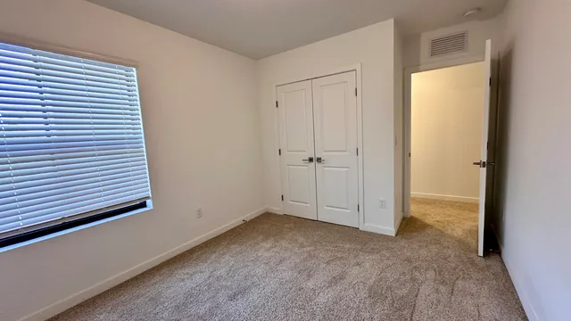 a view of empty room