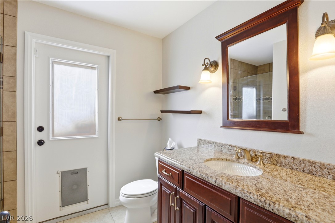 3692 River Canyon Road Las Vegas, NV 89129 - Photo 47 of 69 Downstairs 3/4 bath for guests and swimmers!