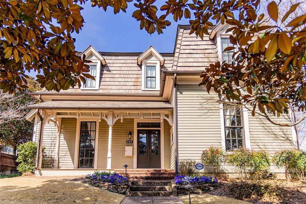 front view of a house