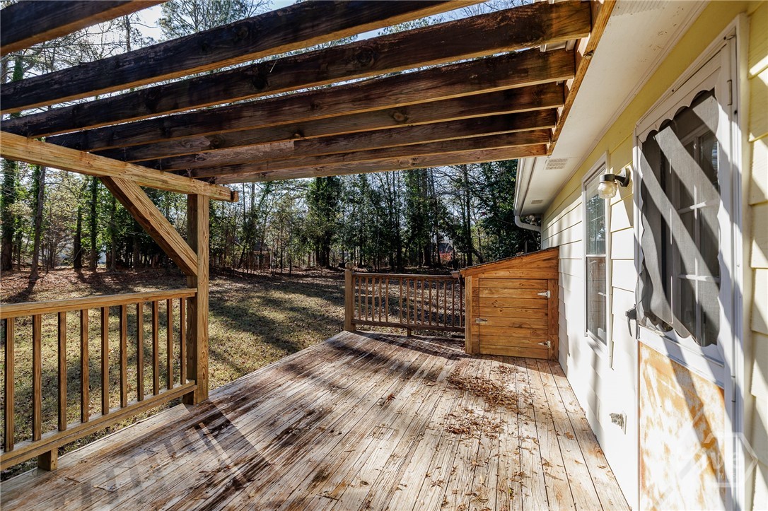 135 Longbranch Court Athens, GA 30605 - Photo 24 of 37 Back Deck - View 2