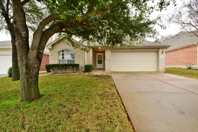 a front view of house with yard