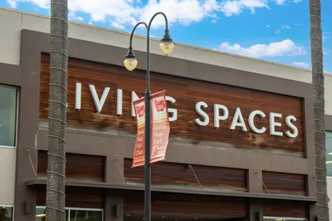 a front view of a building with entryway