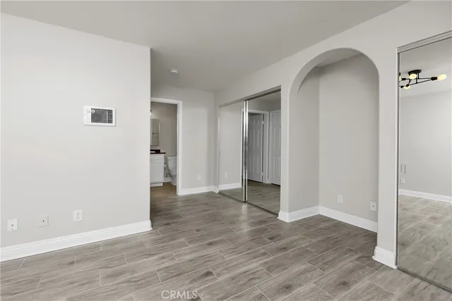wooden floor in an empty room