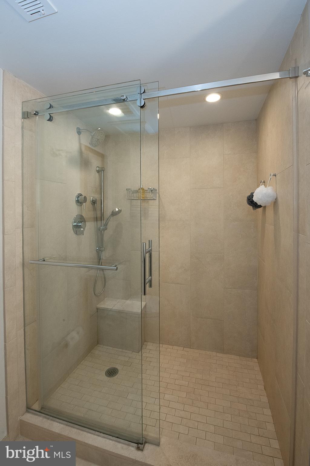 104 Woodside Road, Unit B201 Haverford, PA 19041 - Photo 22 of 32 Fully Renovated Master Bathroom w/Frameless Shower