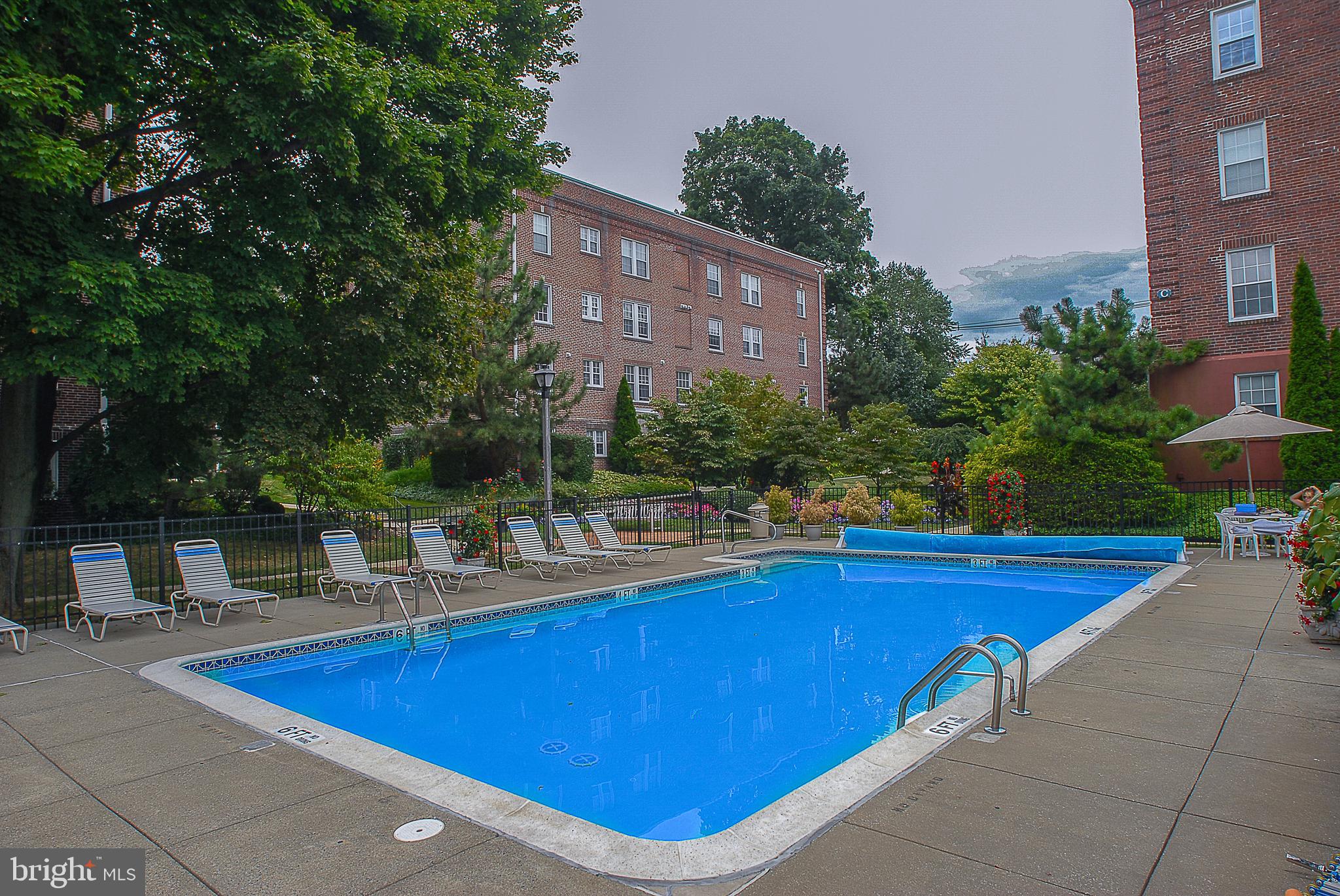 104 Woodside Road, Unit B201 Haverford, PA 19041 - Photo 29 of 32 In-Ground Community Pool
