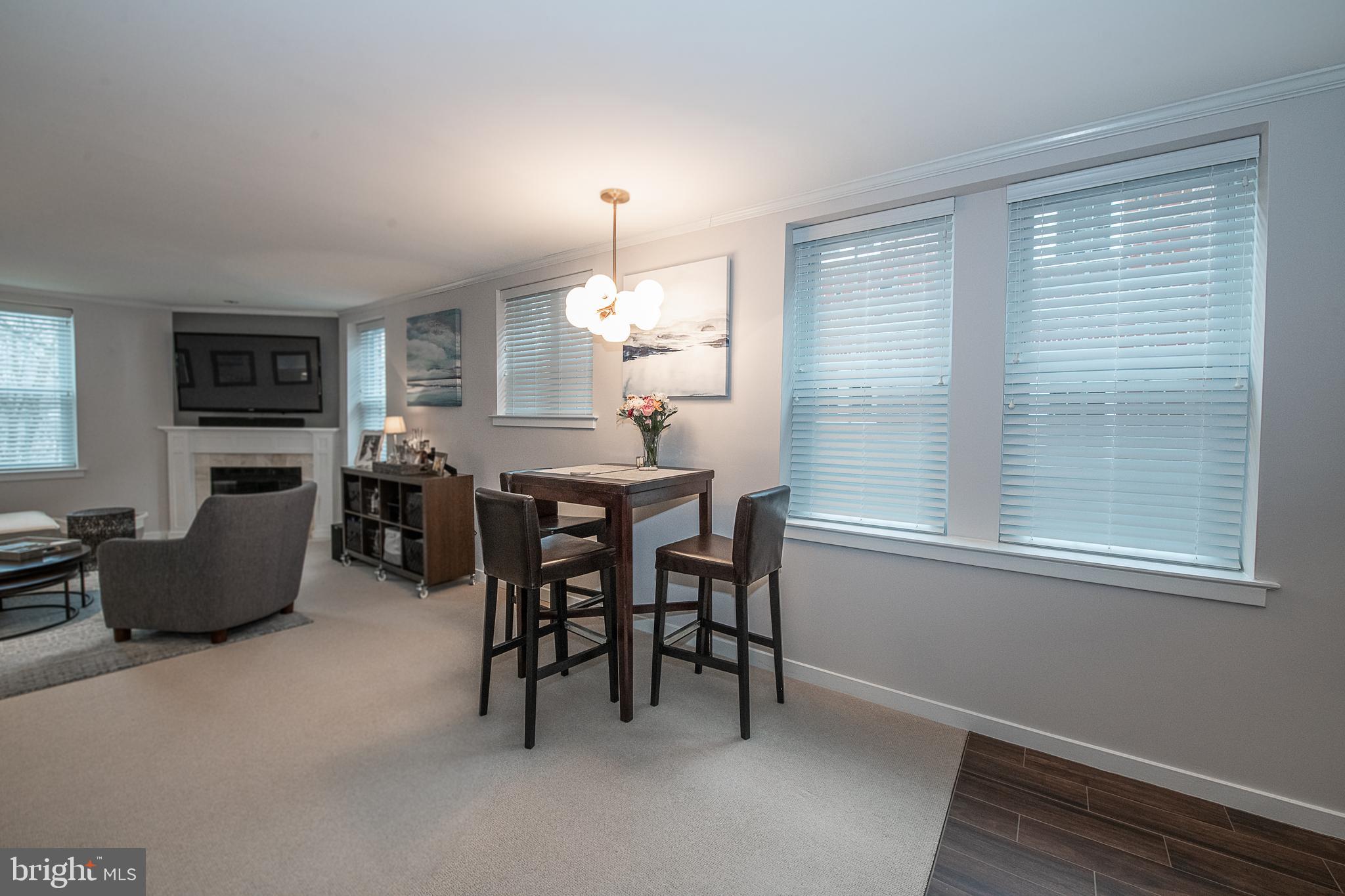104 Woodside Road, Unit B201 Haverford, PA 19041 - Photo 8 of 32 Dining Area & Living Room